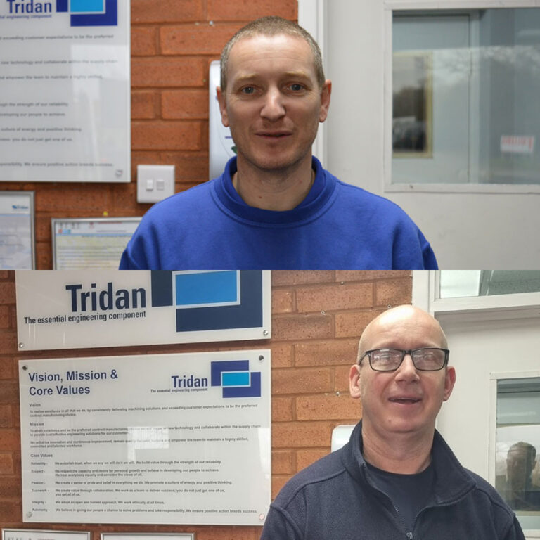 New Members to the Tridan Team - Simon & Barry